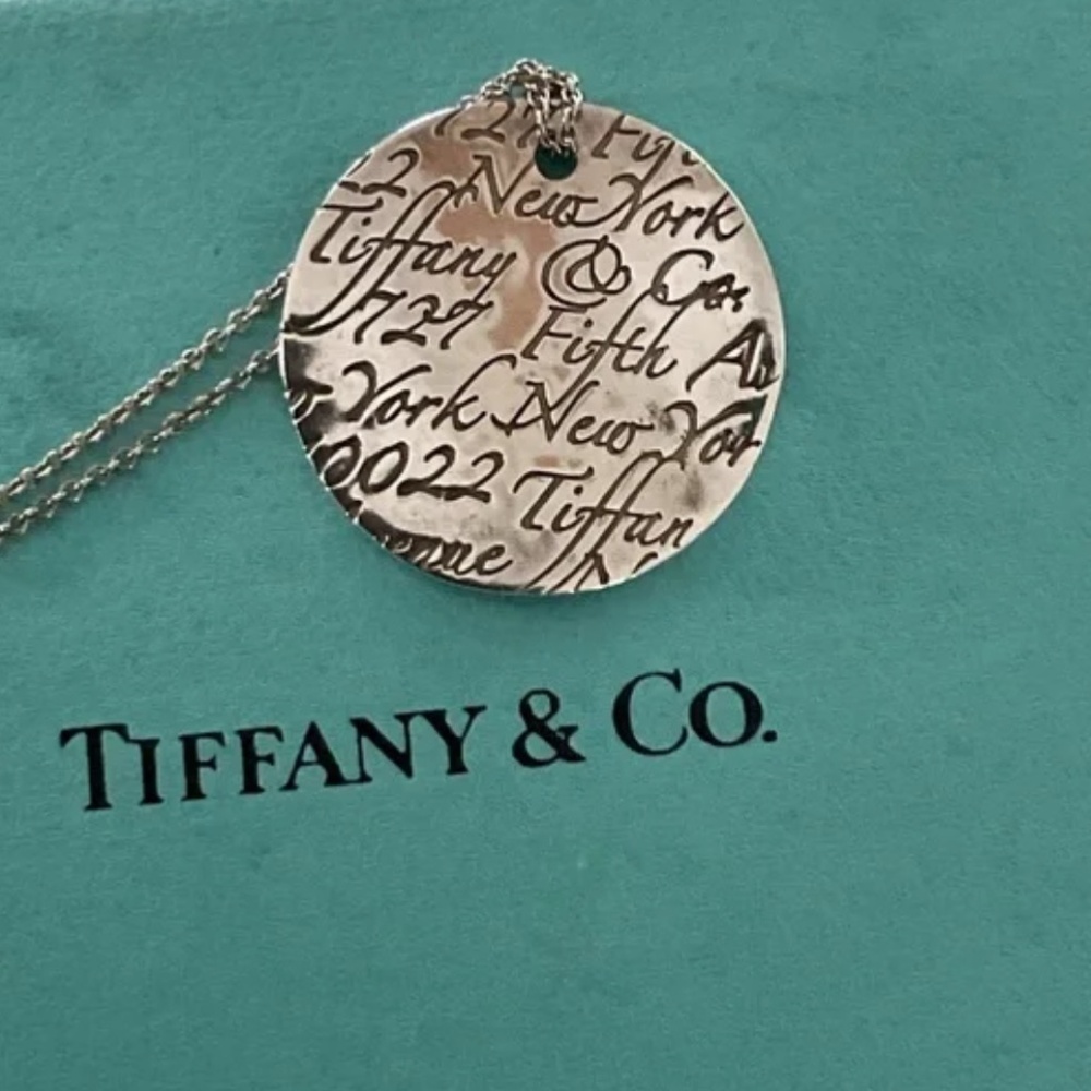Tiffany and Co Notes Pendant